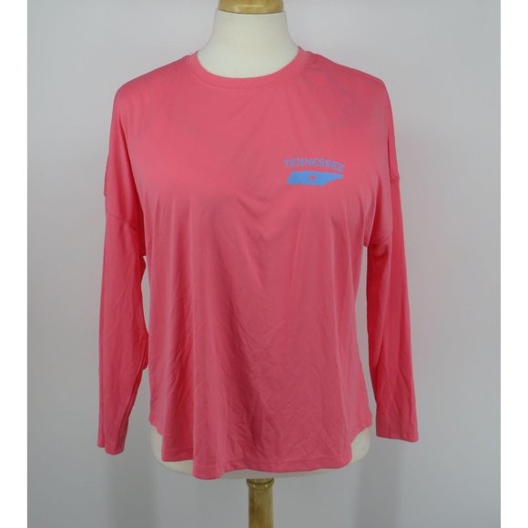 State Of Mine Women'sTennessee Pink Shirt Small - Picture 1 of 4
